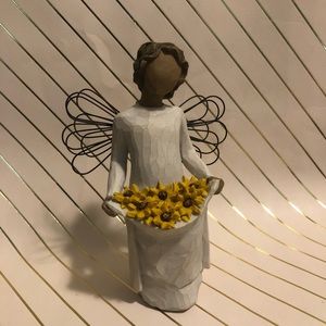 Willow tree sunshine statue